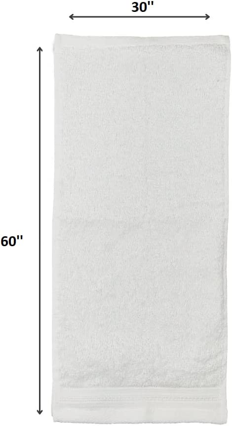 Kaufman - Solid Color ,Hotel Quality Bath Towels, 100% Ring Spun Cotton, Absorbent Towels 2-PK (27x56)