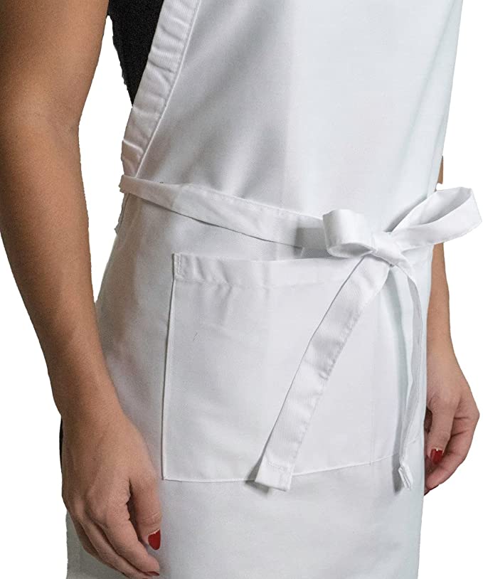 Kaufman - Set of 2 Embroidered Custom Apron, Personalized with Name or Monogram, Adjustable Bib, Kitchen Apron with Two Front Pockets. Great Gift Idea