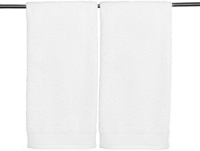 Kaufman - Solid Color ,Hotel Quality Bath Towels, 100% Ring Spun Cotton, Absorbent Towels 2-PK (27x56)
