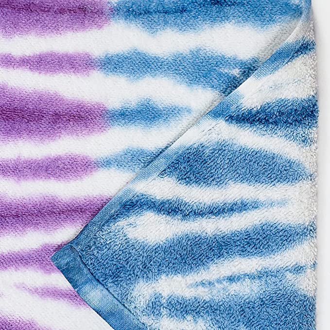 Kaufman Personalized Authentic Tie Dye Beach Towel, Pool Towel Size 30"x 60".