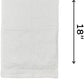 Kaufman - Hotel Quality, Optic White 100% Ring Spun Cotton, Towels 2-PK Fingertip 11x18