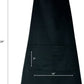 Kaufman - Embroidered Custom Apron, Personalized with Name or Monogram, Adjustable Bib, Kitchen Apron with Two Front Pockets. Great Gift Idea (Black)
