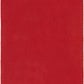 Kaufman - Personalized Velour Beach and Pool Towel 100% Cotton 30in X 60in Embroidered (Red)