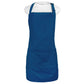 Kaufman - Embroidered Custom Apron, Personalized with Name or Monogram, Adjustable Bib, Kitchen Apron with Two Front Pockets. Great Gift Idea (Navy)