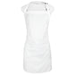 Kaufman - Embroidered Custom Apron, Personalized with Name or Monogram, Adjustable Bib, Kitchen Apron with Two Front Pockets. Great Gift Idea (White)